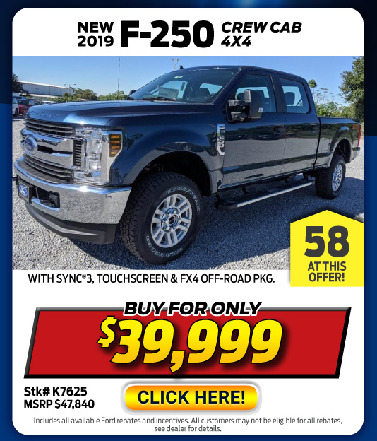 2019 Ford F-250 Crew Cab 4x4
