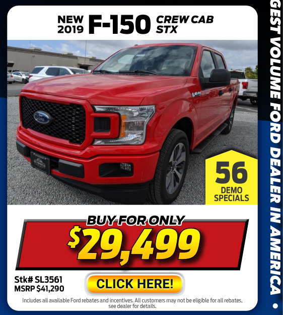 2019 Ford F-150 Crew Cab STX
