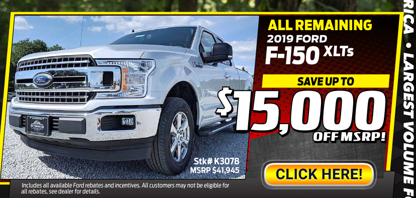 All Remaining 2019 F-150 XLTs
