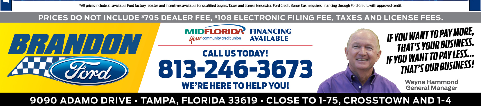 Brandon Ford's Pre-Select Memorial Day Sales Event