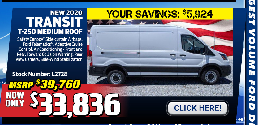 2020 Ford Transit T-250