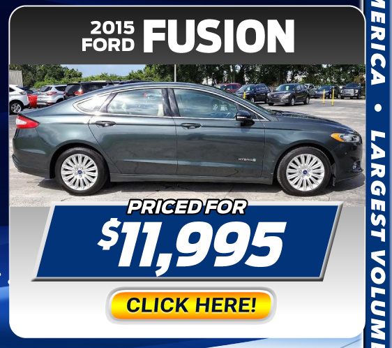 Pre-Owned 2015 Ford Fusion