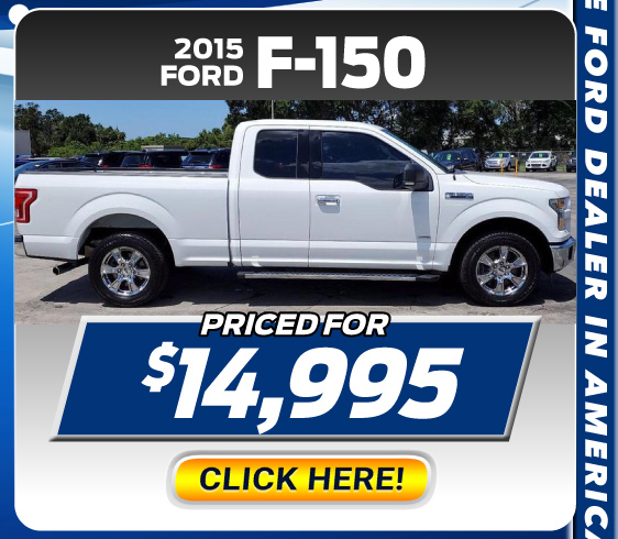 Pre-Owned 2015 Ford F-150