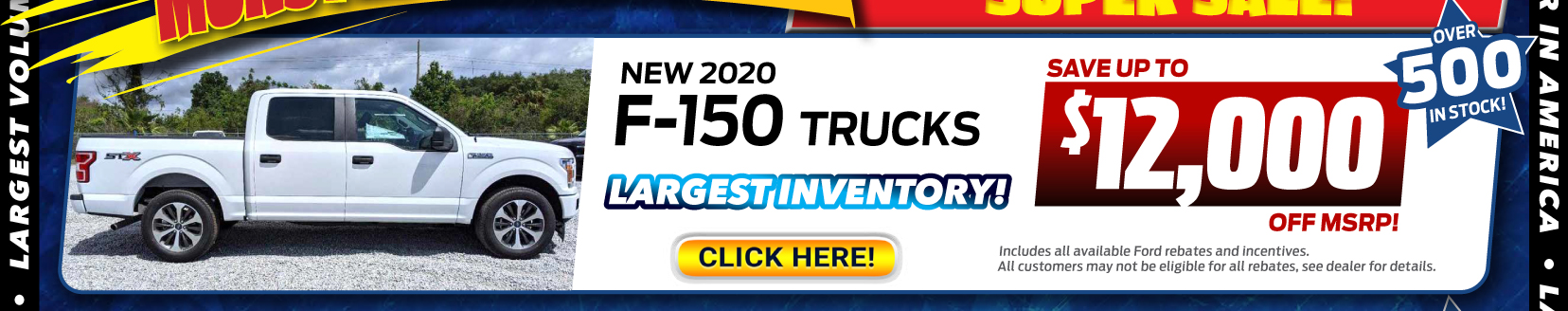 New 2020 Ford F-150 Trucks