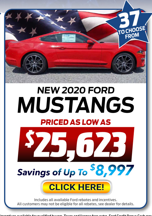 Save on Ford Mustang