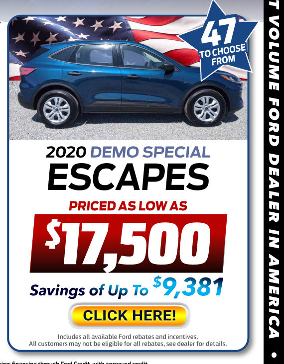 Save on Ford Escape