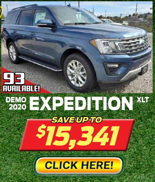 Save on 2020 Ford Expedition