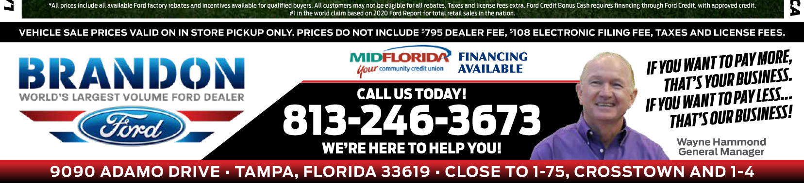 #1 Volume Ford Dealer in America