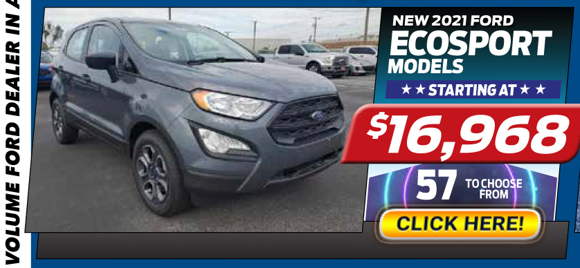 New 2021 Ford EcoSport
