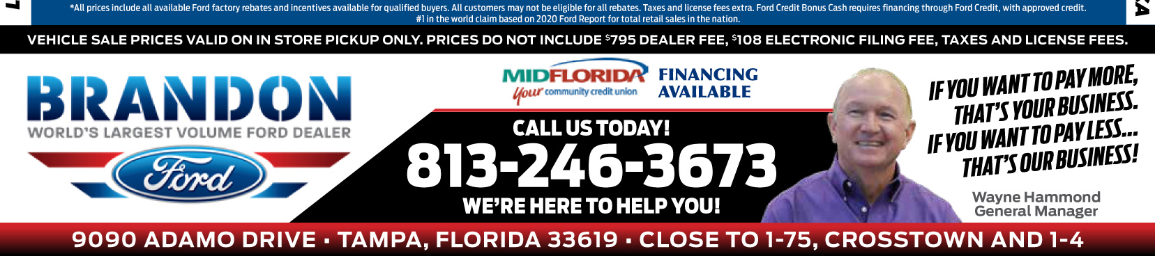 #1 Volume Ford Dealer in America
