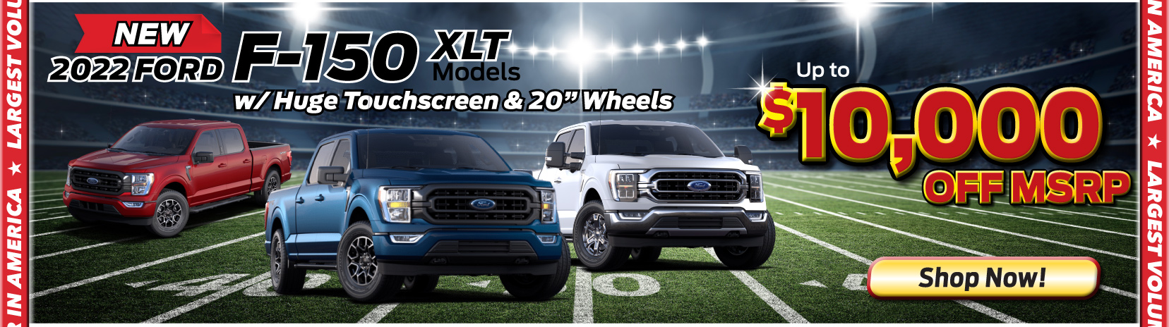 New 2022 Ford F150
