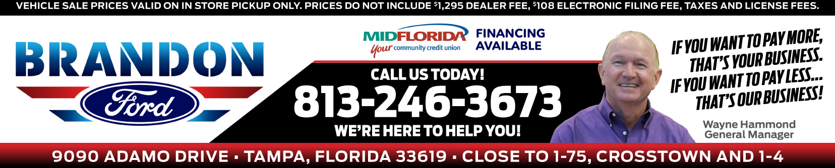 Brandon Ford Tampa Florida