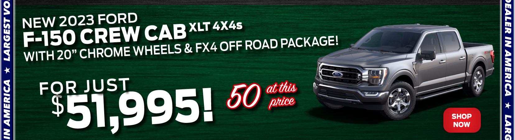 2023 F-150 Crew Cab XLT